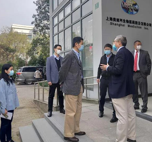 上海市委常委、副市长吴清一行调研上海ag亚娱生物医药股份有限公司张江园区