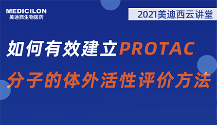 【云讲堂】：如何有效建立PROTAC分子的体外活性评价方法？
